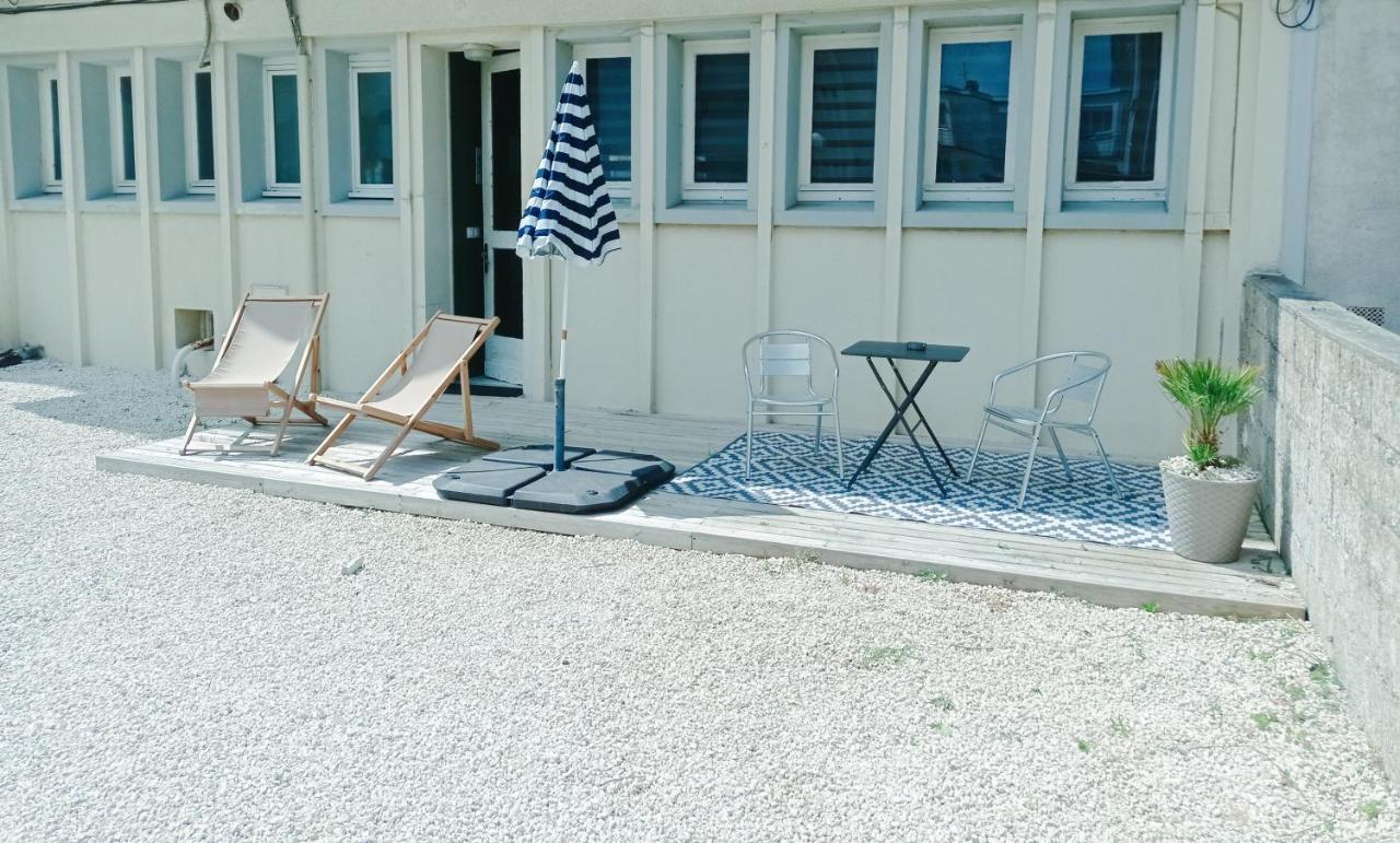 Apartamento Cozy D'Opale Charmant T1 Bord De Mer Cour Privee Et Clot Wifi 3 Pers Animaux Acceptes Gratuit Berck Exterior foto